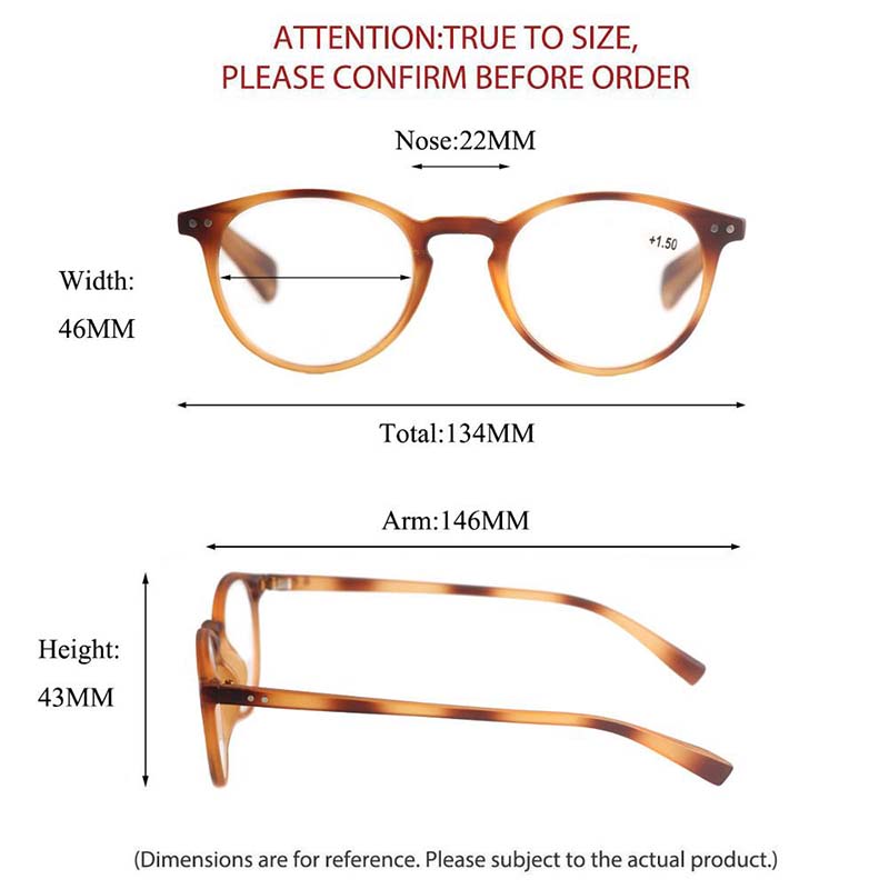 2023 Fashion Plastic Custom Men Women Reading Glasses
