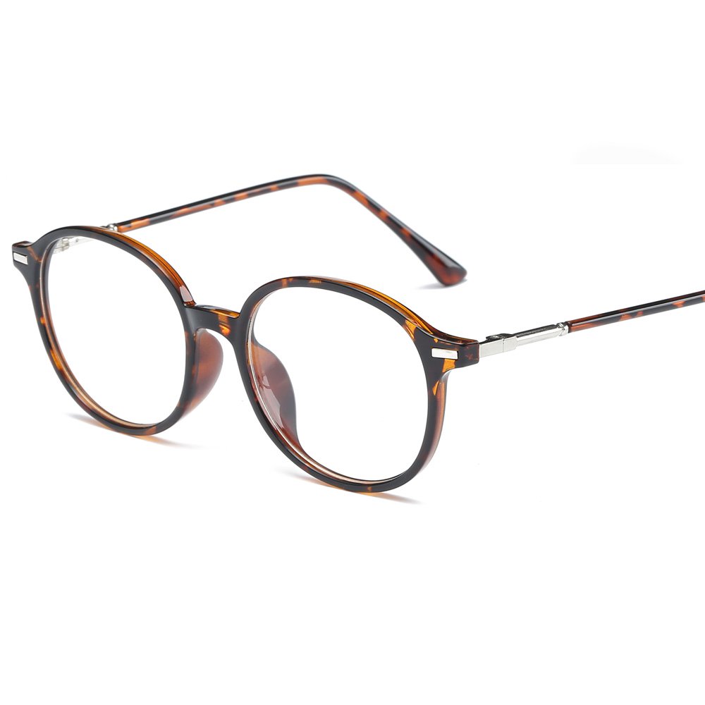 889 Flexible  Demi Color Round Optical Frames