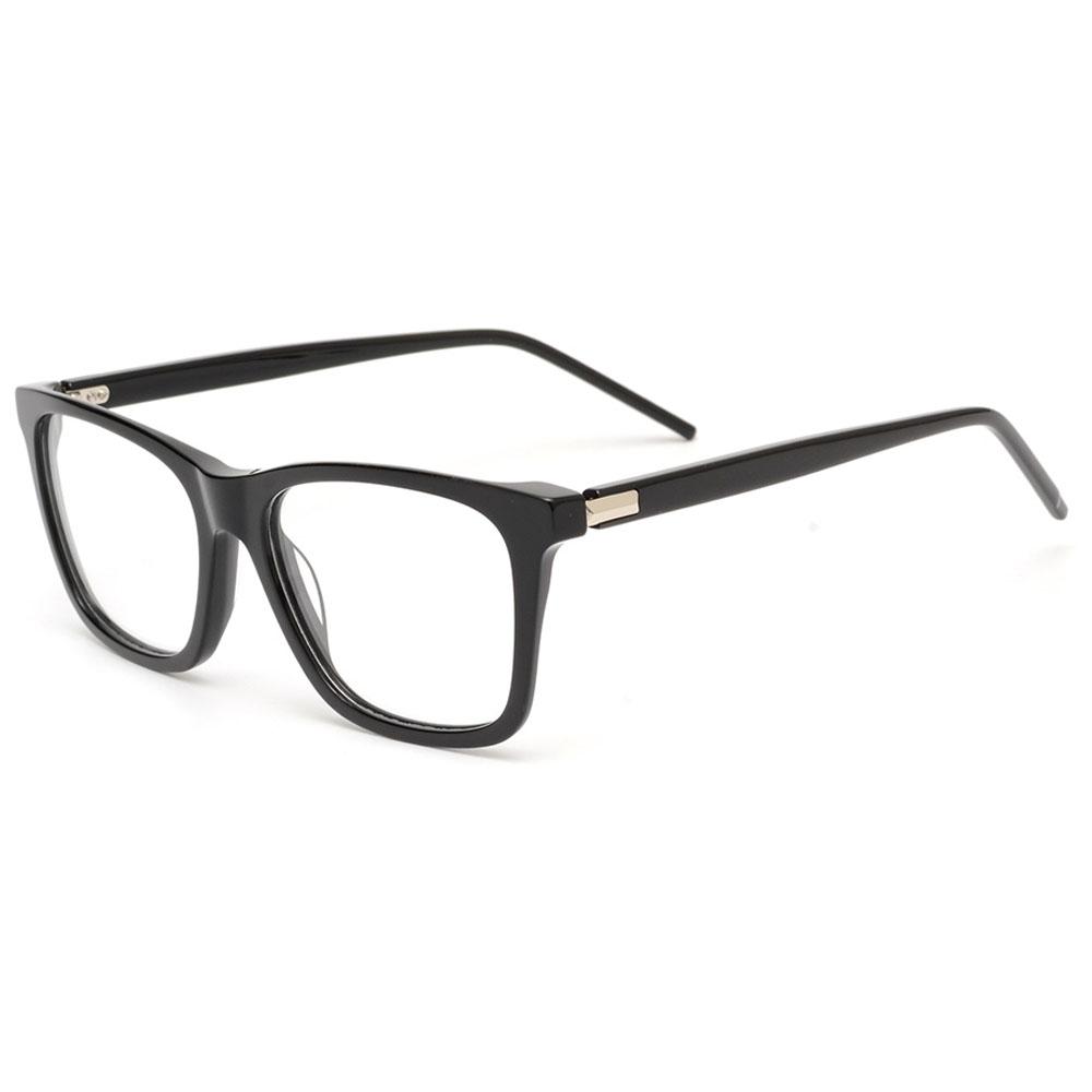 High Quality Square Classic Acetate With Metal Optical Frames Men
