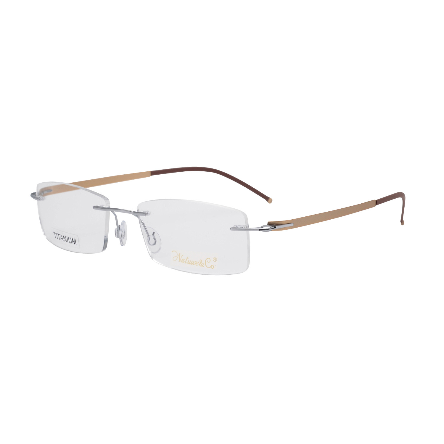 5001 Rimless Titanium