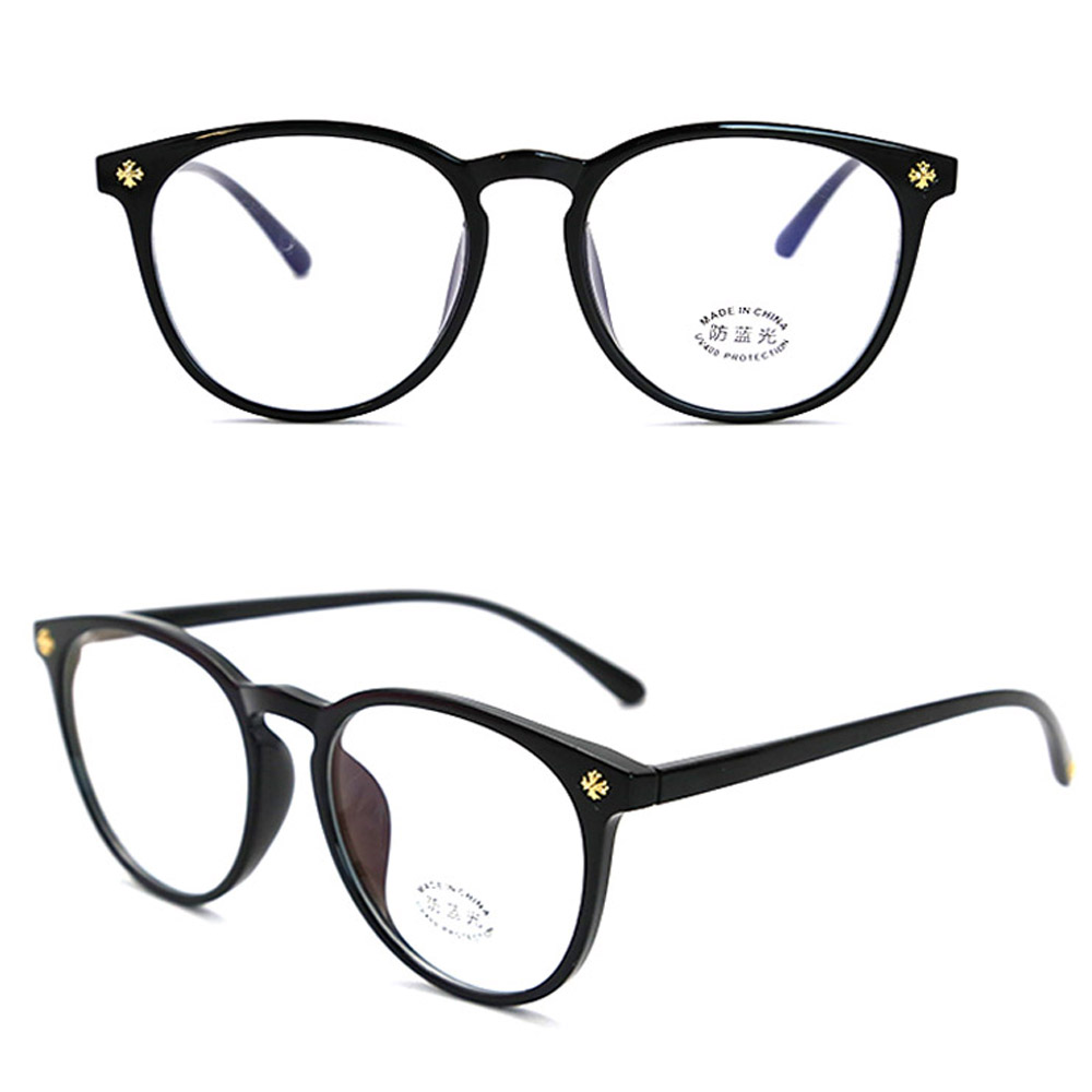 TR90 Round Anti Blue Light Optical Glasses Frames 