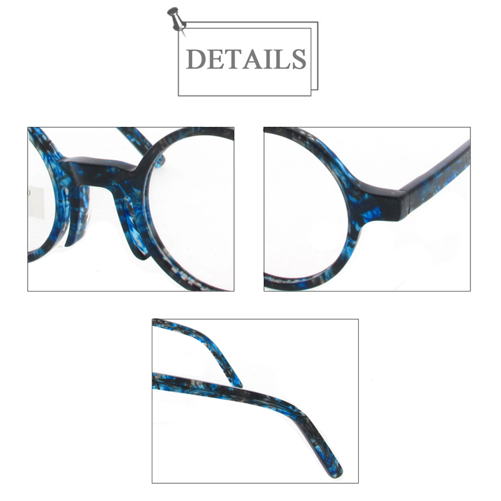 SHY1926 Round Acetate Optical Eyeglasses Frames