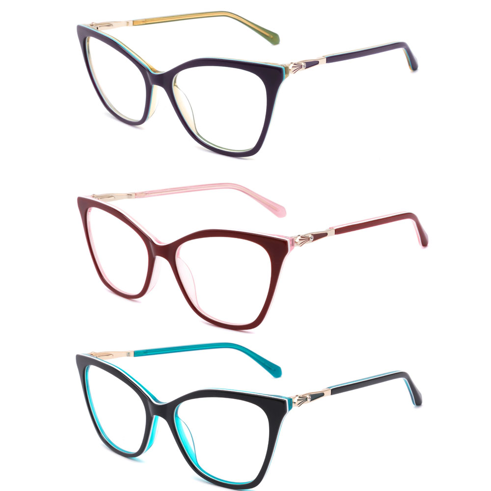 Cat Eye Style High End Acetate Frames Women