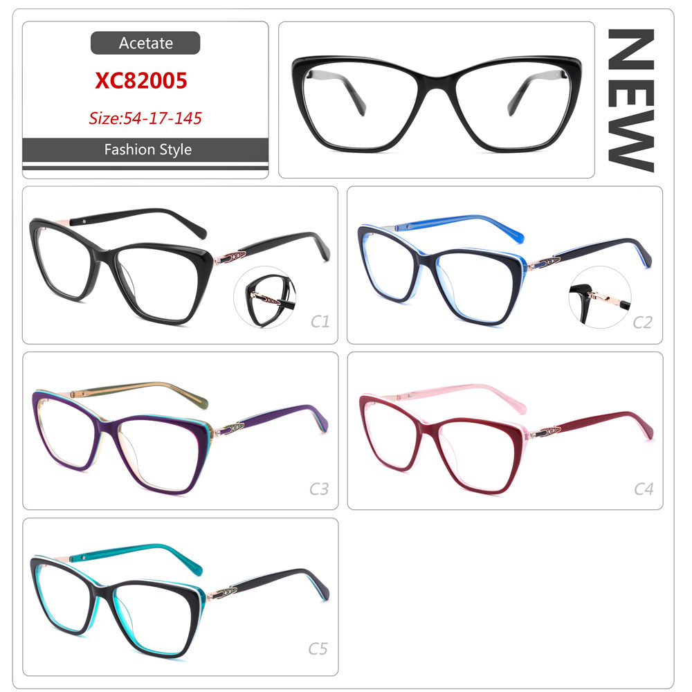 xc82005 High End Cat Eye Acetate Optical Frames