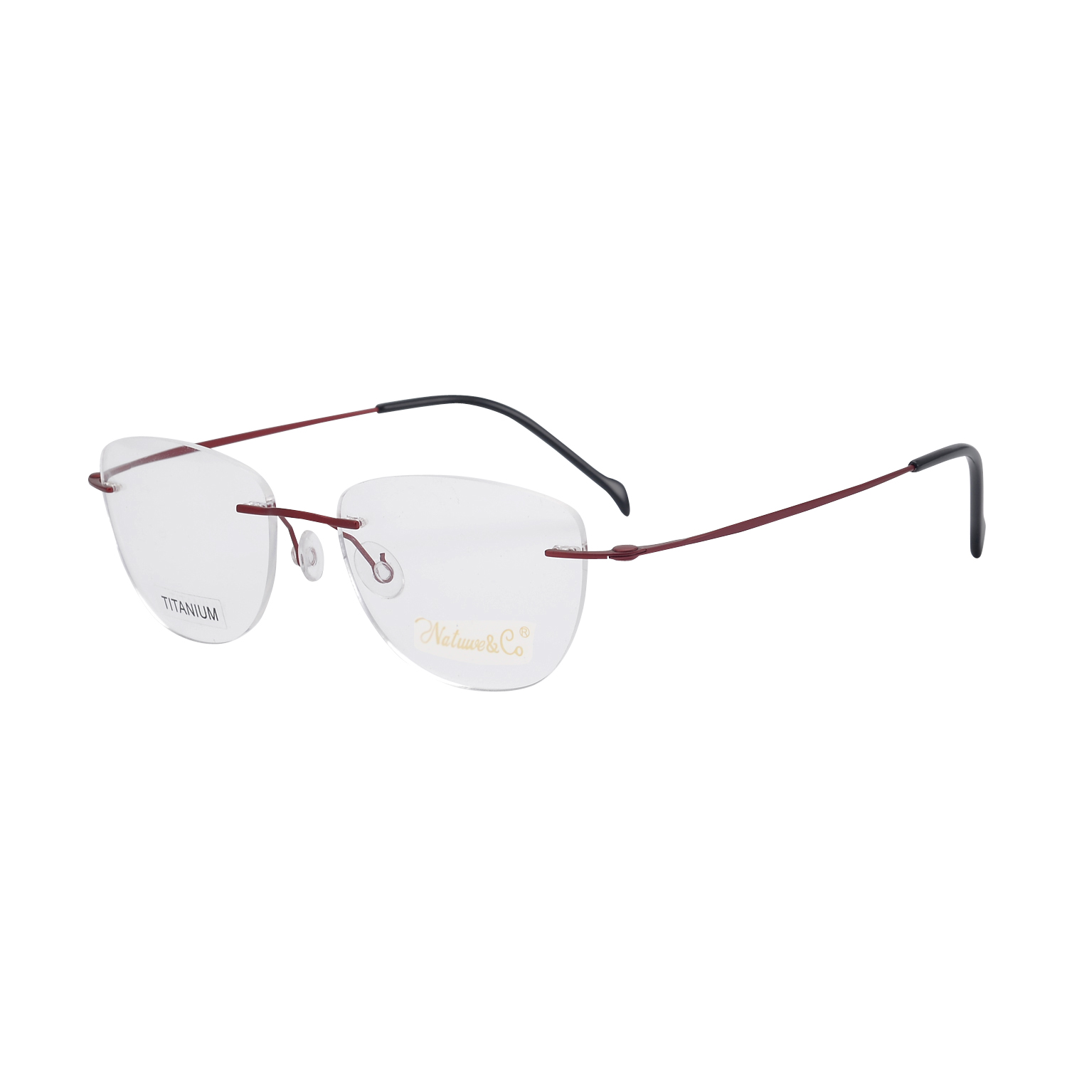 16007 Rimless Titanium