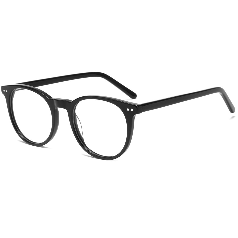 A3005 Fashionable Round Demi Color Acetate Optical Frames mens