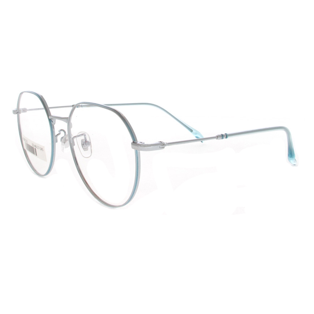 HJ200120 High End Polygonal Double Color Optical Frames