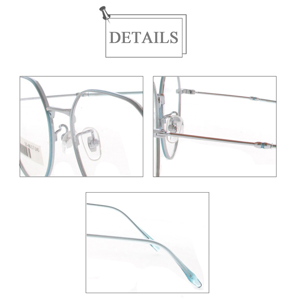 HJ200120 High End Polygonal Double Color Optical Frames