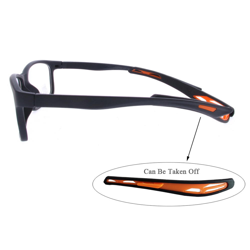TW206782 Sports Optical Eyeglasses Frames With Removable Tip 