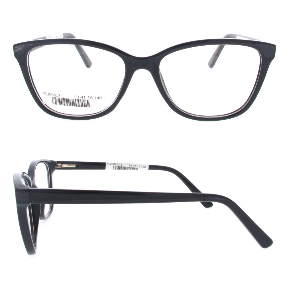 YL200813 TR90 Cat Eye Optical Frames With Acetate Temple