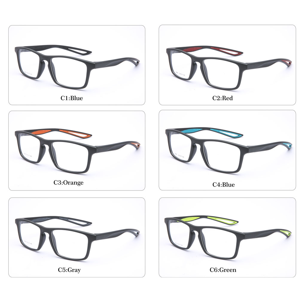 TR Soft Comfortable Style Sports Optical Frames for Men