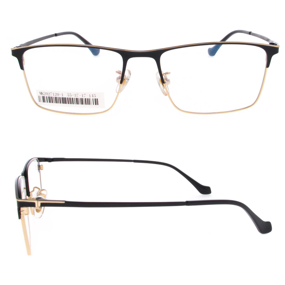 MK2027120 Square Titanium Optical Eyeglasses Frames For Men