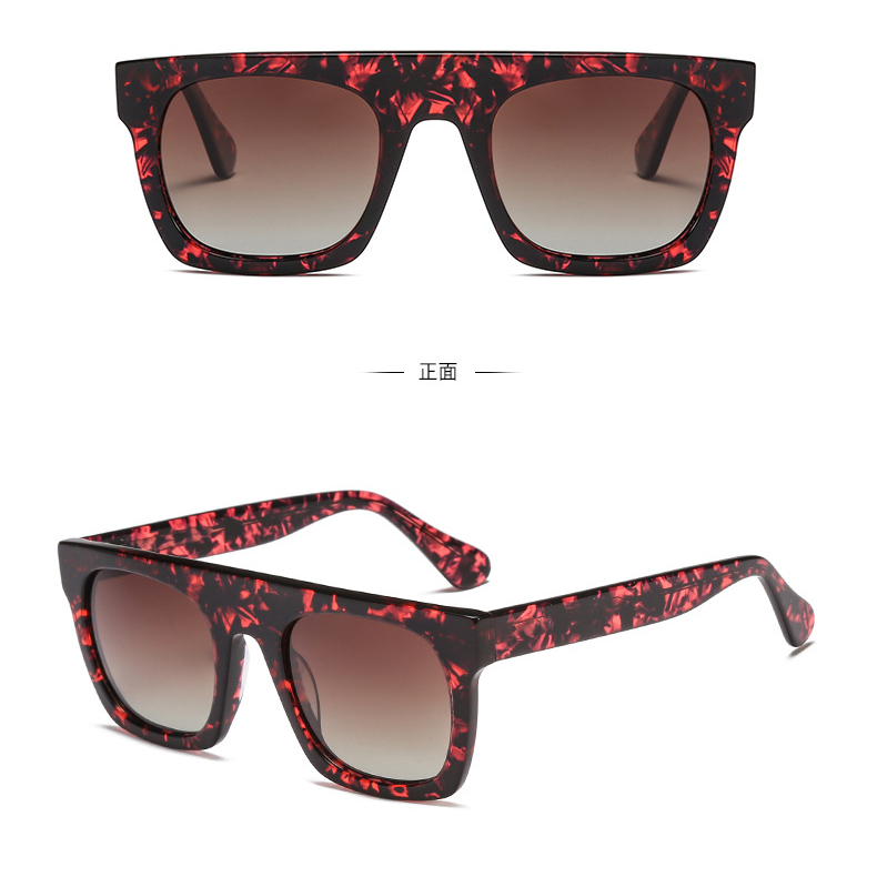 LX705 New style one - frame fashion trend Acatate sunglasses