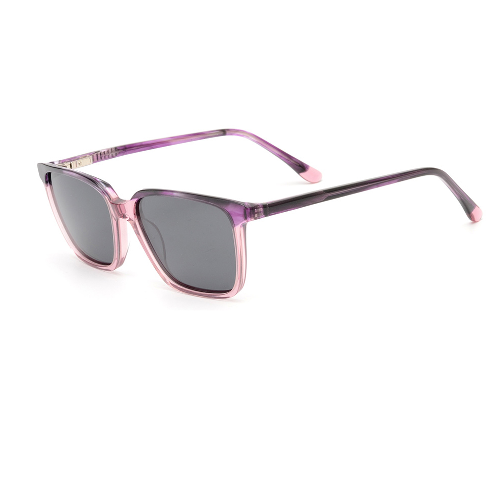 10305 Round frame fashion trend Acetate sunglasses