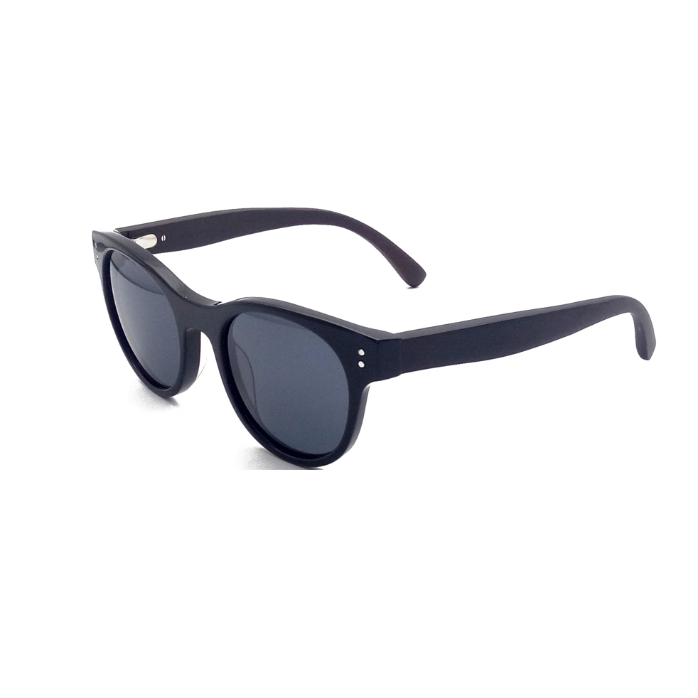 WD-003 Newest Fashionable style Round Frame retro Acetate Sunglasses