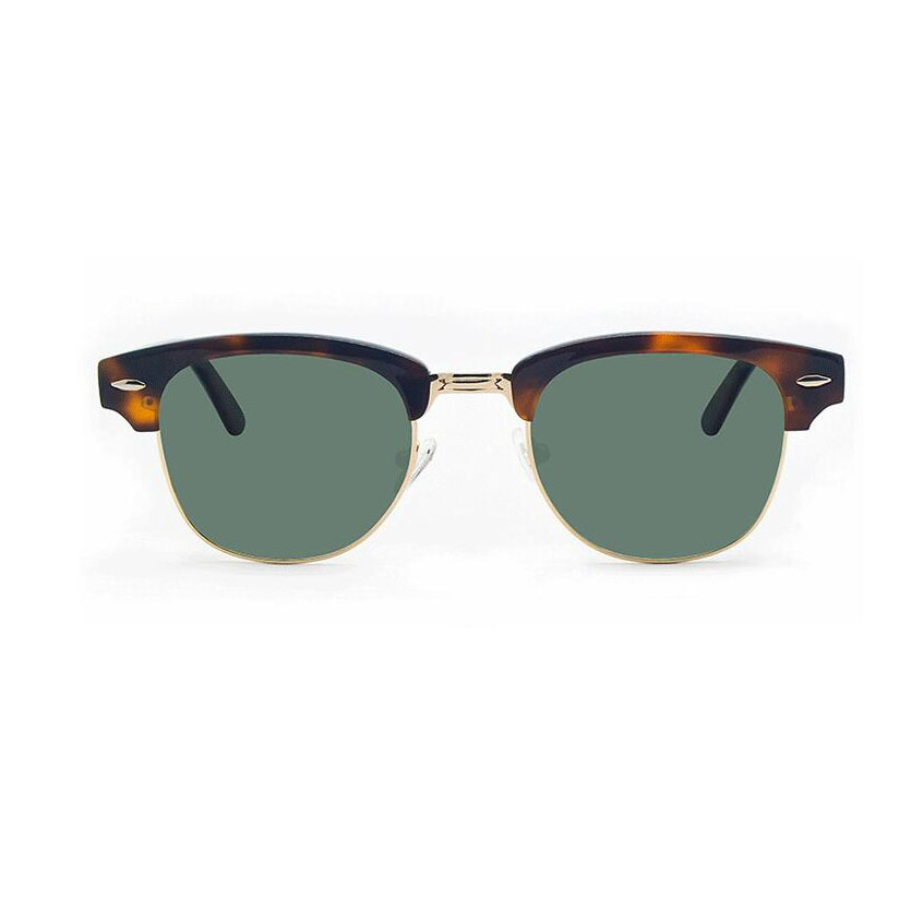 LX701 New Fashion Large  Polarized Half Frames with TAV Lense Acetate Sunglasses