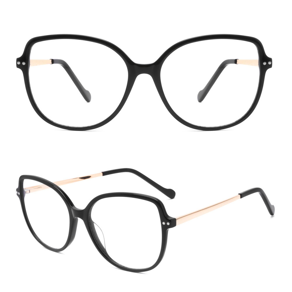 82033 Acetate Big Size Optical Frames