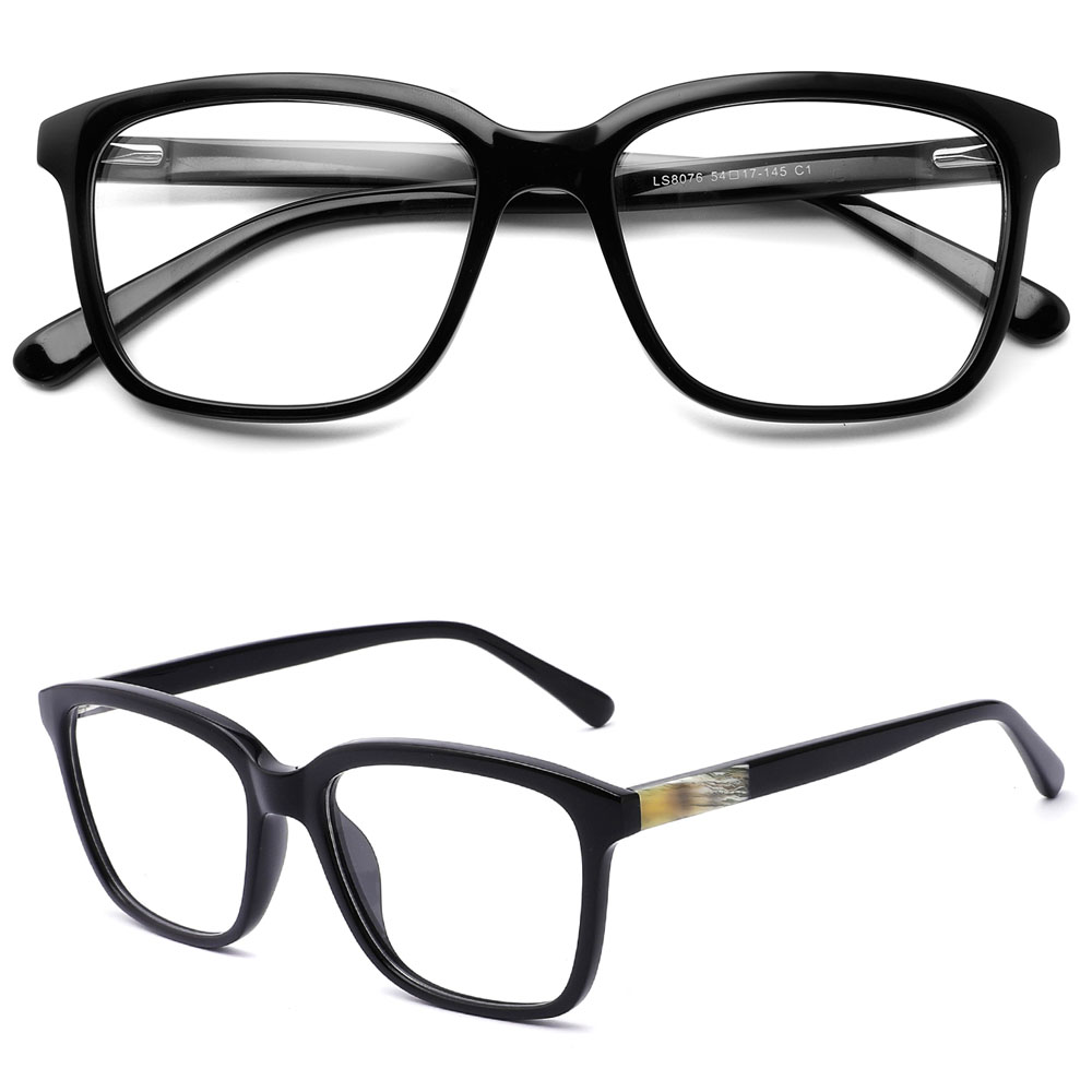 Fashion Acetate With Metal Decoration Optical Frames