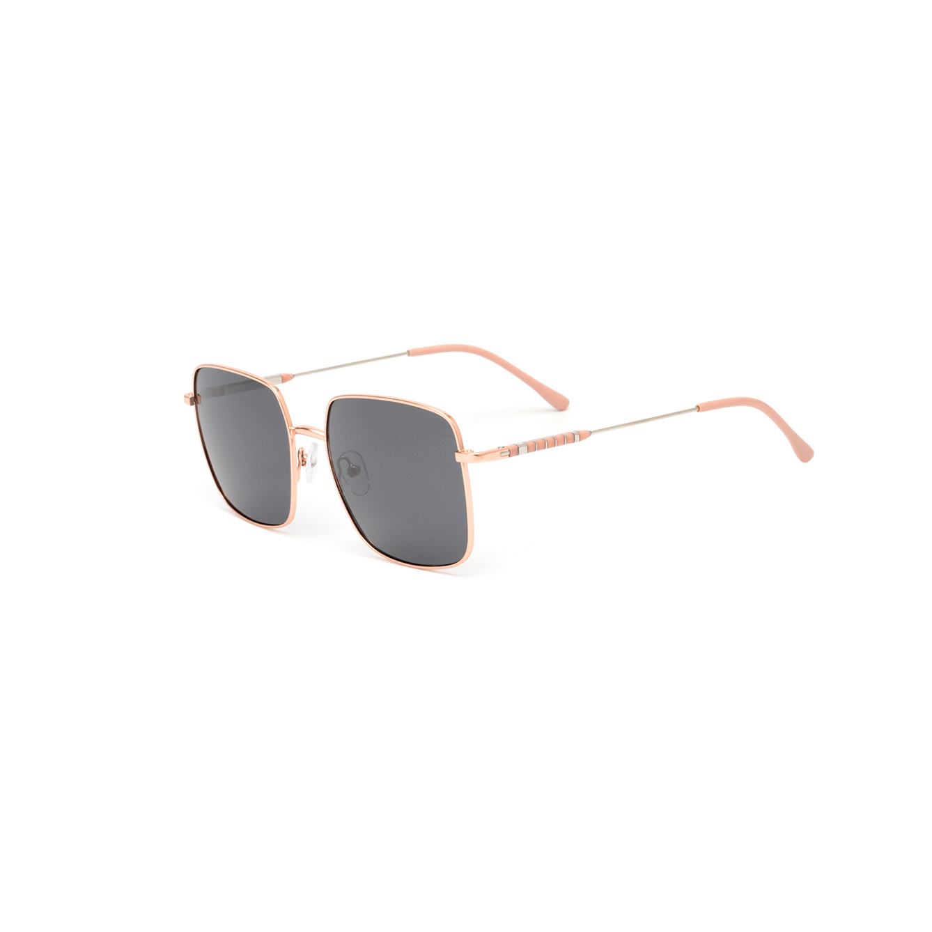 4097S Fashion Classic Square Frame Metal Sunglasses