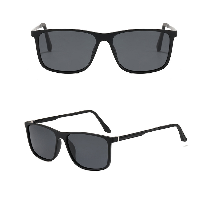 TR 90 Classic Square Frame  Polarized  Sunglasses for Men