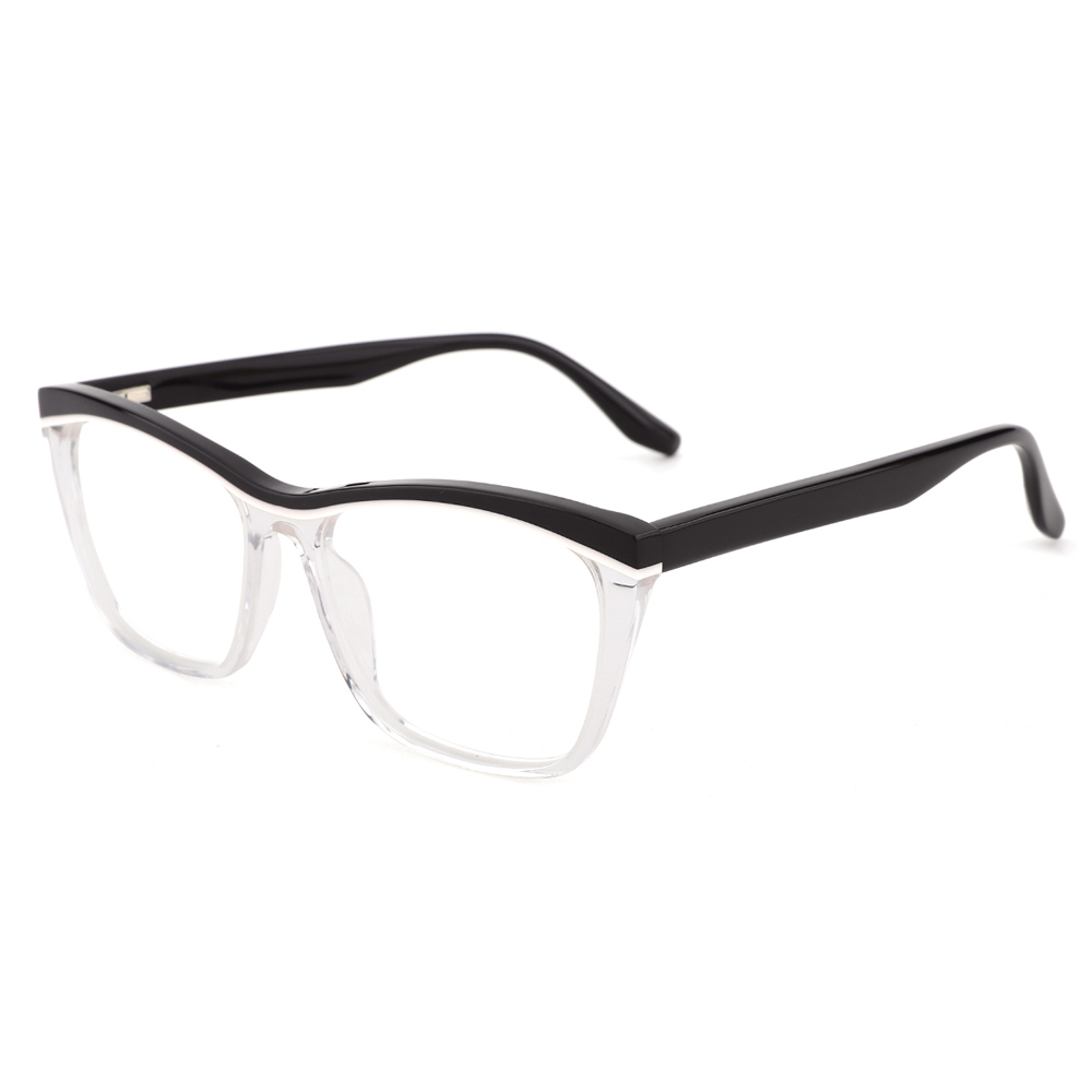 YC-21040  Acetate Square Customized Unisex Eyeglasses Frames 