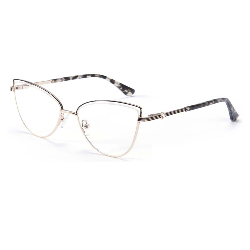 1102 Fashion Color Women Design Metal Frames