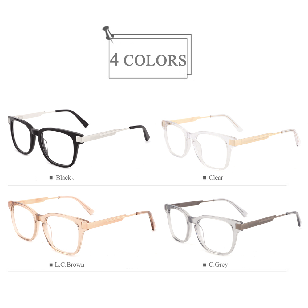 YC-22058 Retro Design Optical Frames Glasses With Spring Hinge