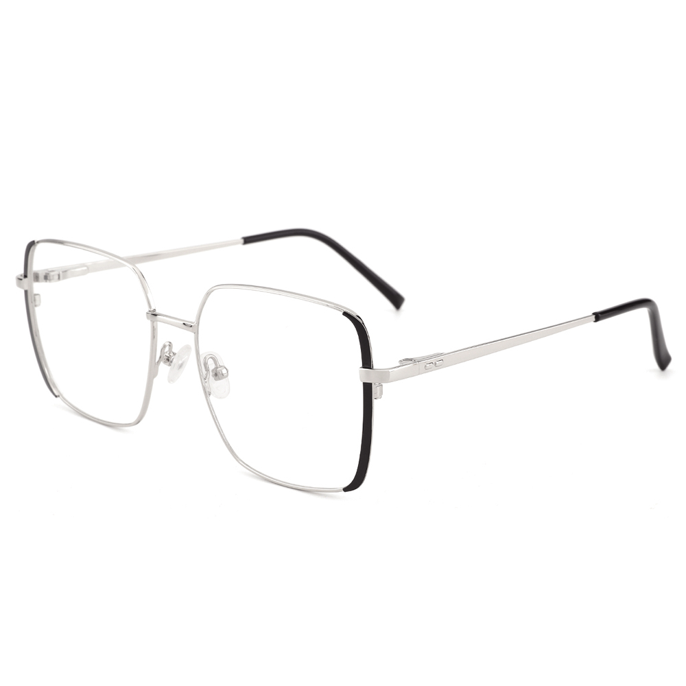 YC-23096 2020 Newest Design Metal Large Size Optical Eyeglasses Frames 