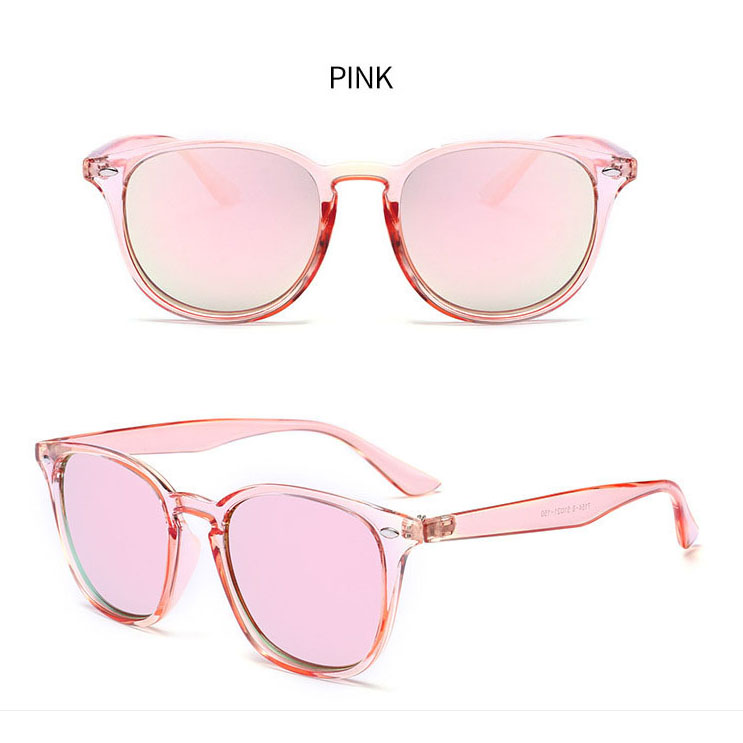 TR90 Retro Classic Round Frame Sunglasses