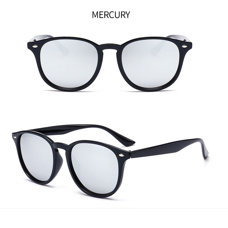 TR90 Retro Classic Round Frame Sunglasses