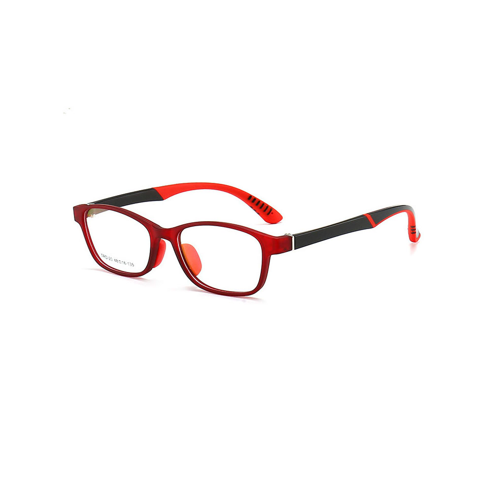 TR90 Anti-Blue Light Square Frame Glasses For Kids