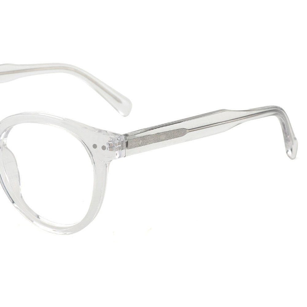 Transparent Color Round Shape Acetate Optical Frames