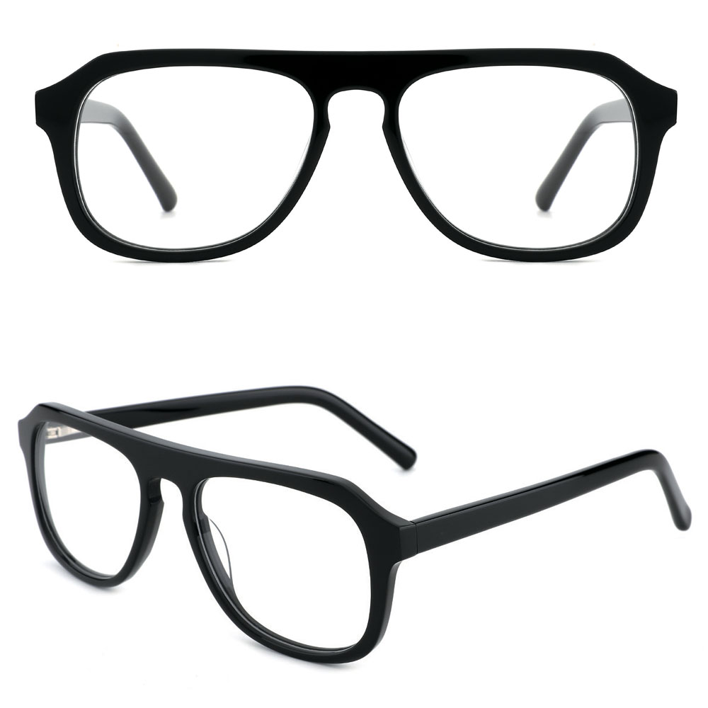 High end acetate tort color frames