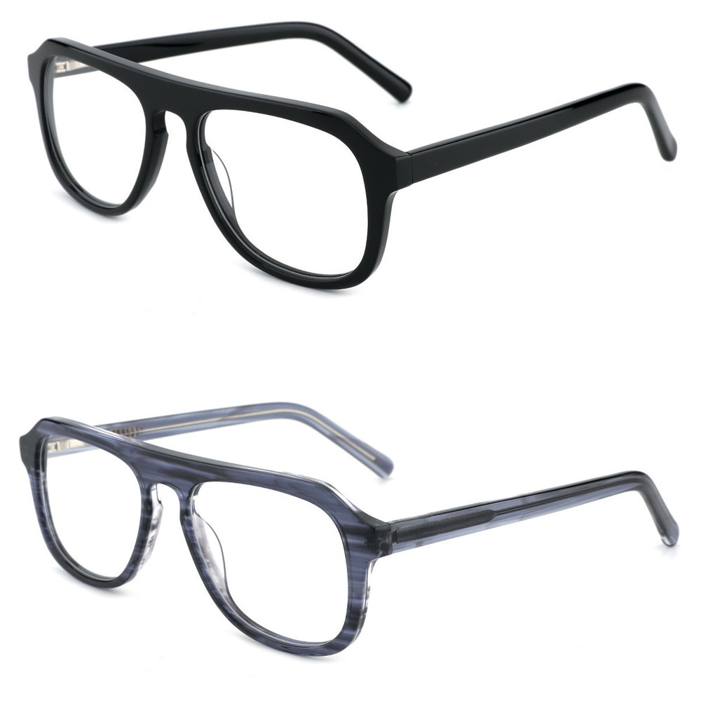 High end acetate tort color frames