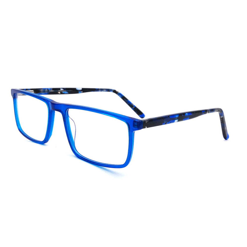 TR Material Superthin Square Acetate Optical Glasses