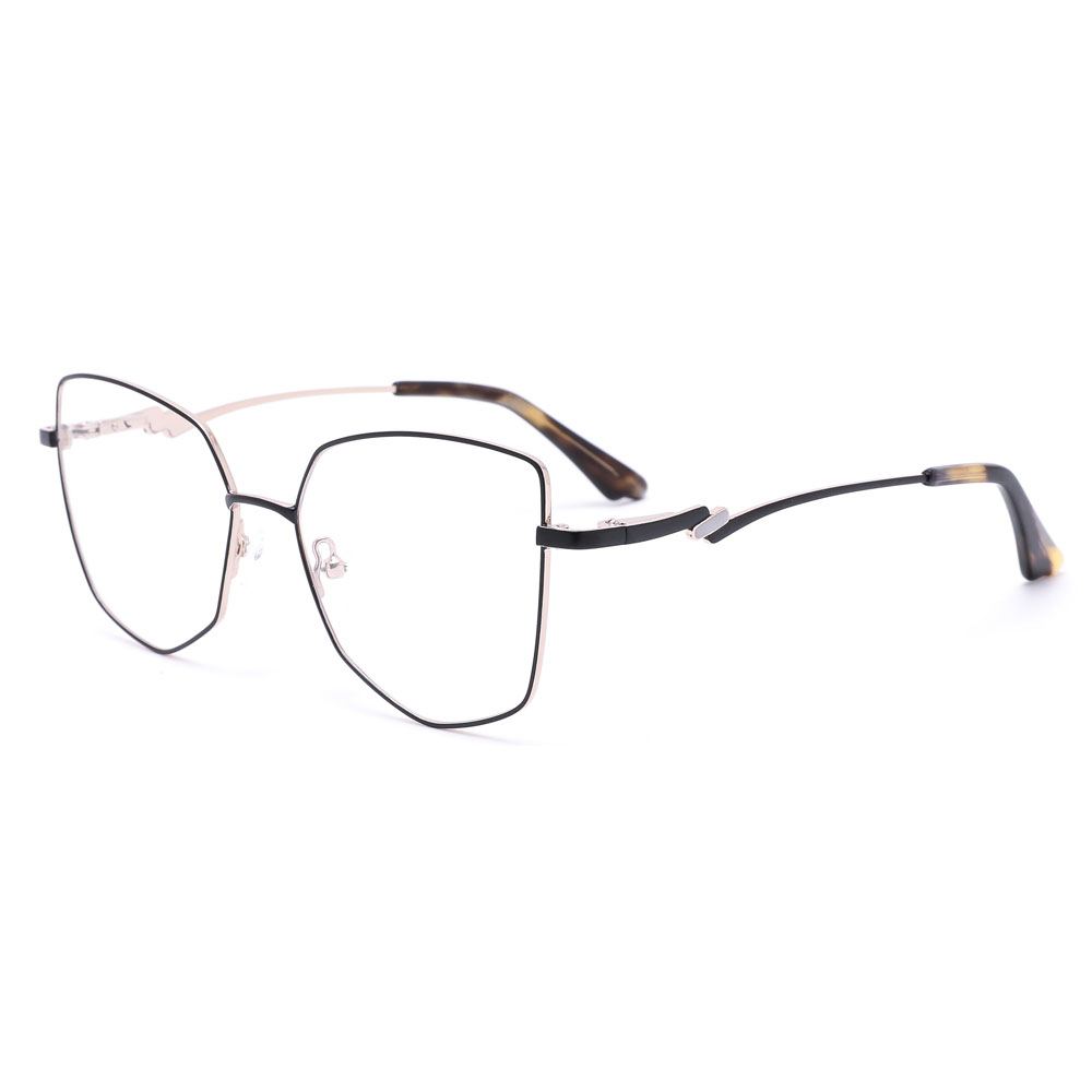 Women Metal Special Design Temples Optical Frames