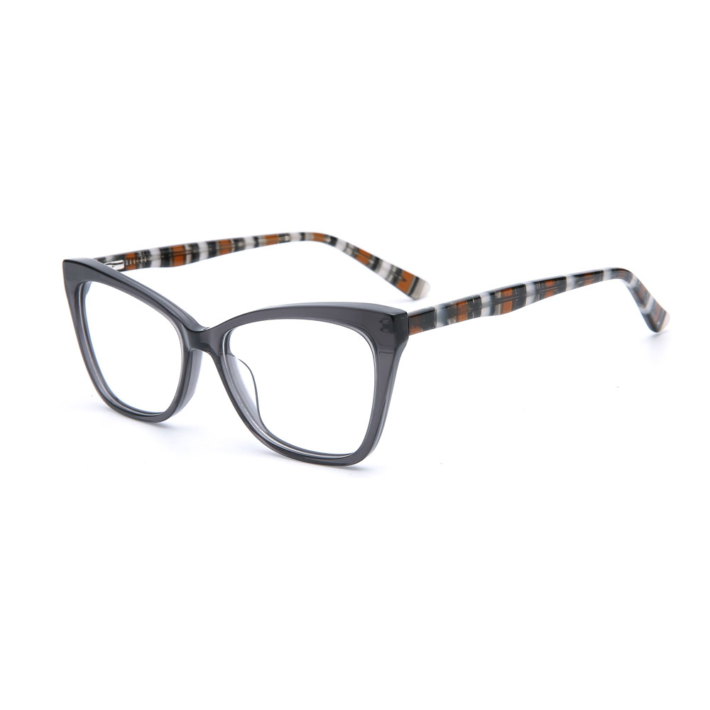 Transparent Bright Pure Acetate Cat Eye Frames