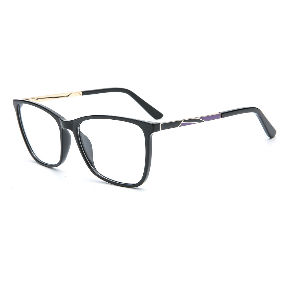 Fashion TR90 Optical frames with colored decoration temples