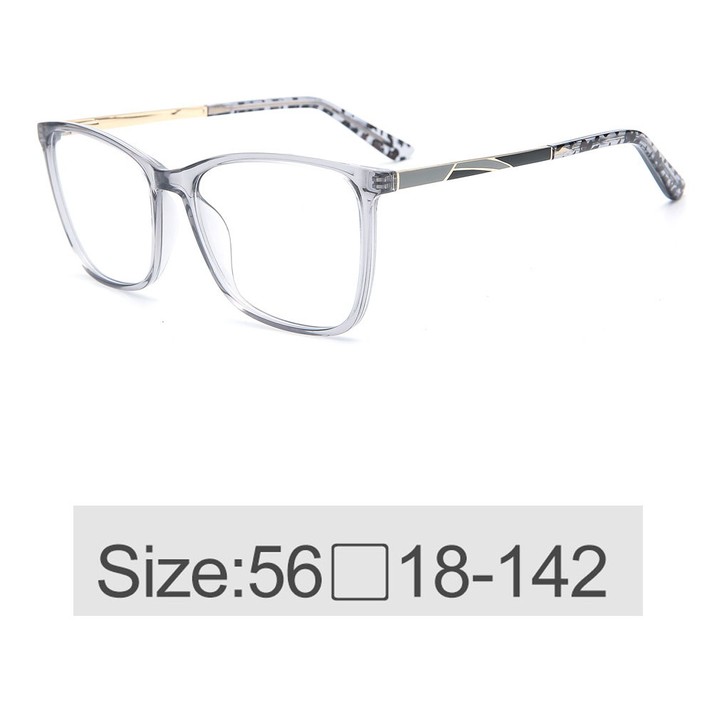 Fashion TR90 Optical frames with colored decoration temples