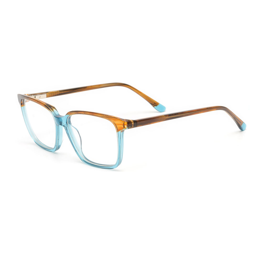 1030 High End Combination Colors Acetate Square Frames