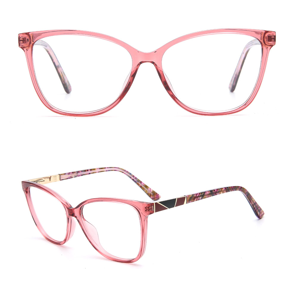 TR90 Unique Temples Uniex Style Cat Eye Frames 