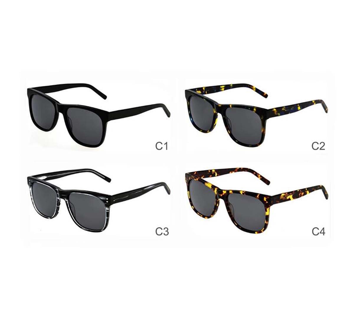 YC5002 Acetate Sunglasses