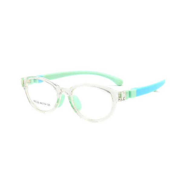 TR90 Anti-Blue Light Round Frame Glasses for Kids