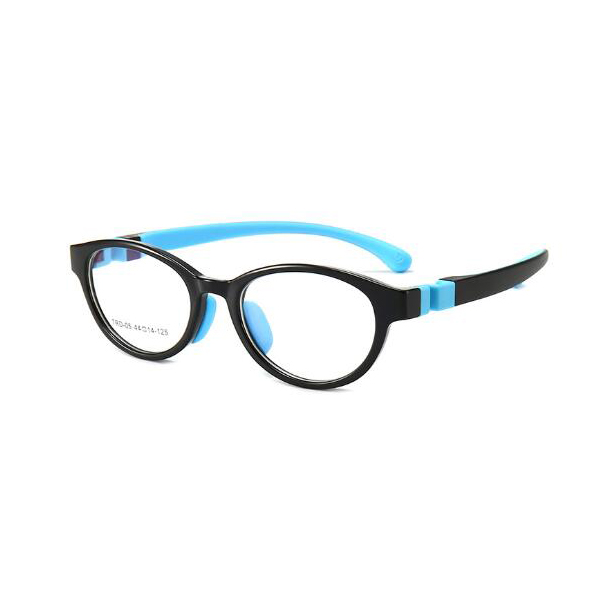 TR90 Anti-Blue Light Round Frame Glasses for Kids