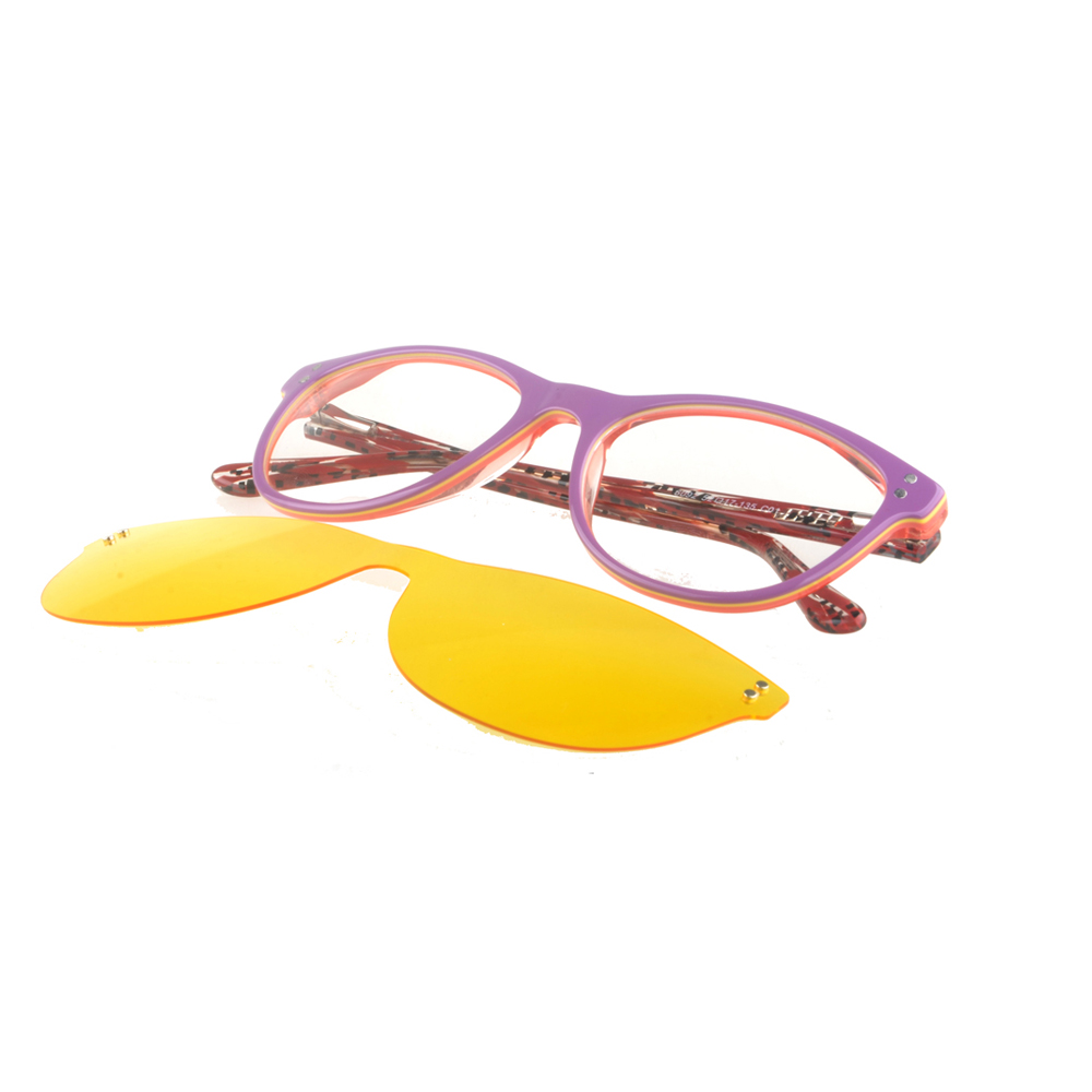 6092S DazzleColour Clip on Acetate Sunglasses