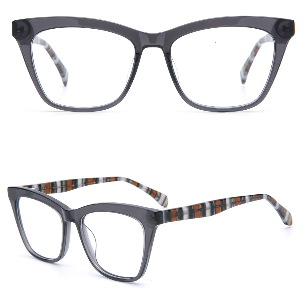  Pure Acetate Glasses With Demi Colors Temples 