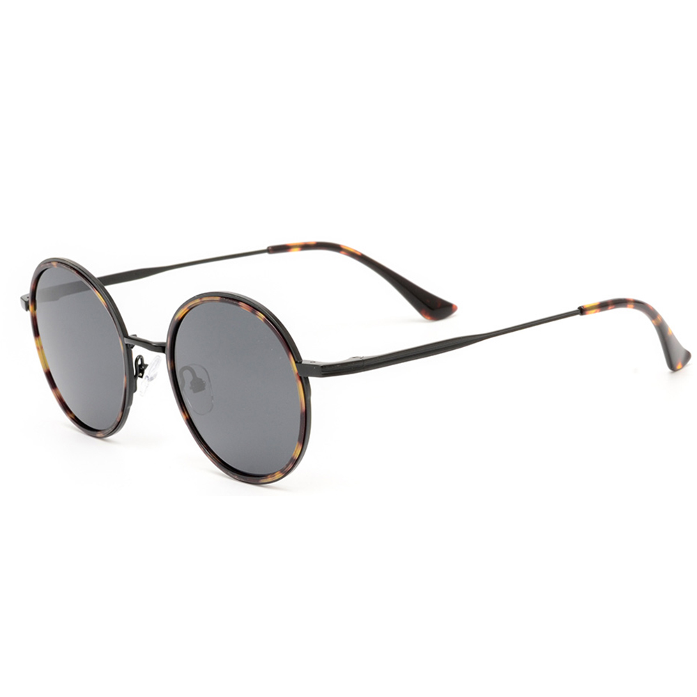 4009s Round Shape Classical Metal Sunglasses