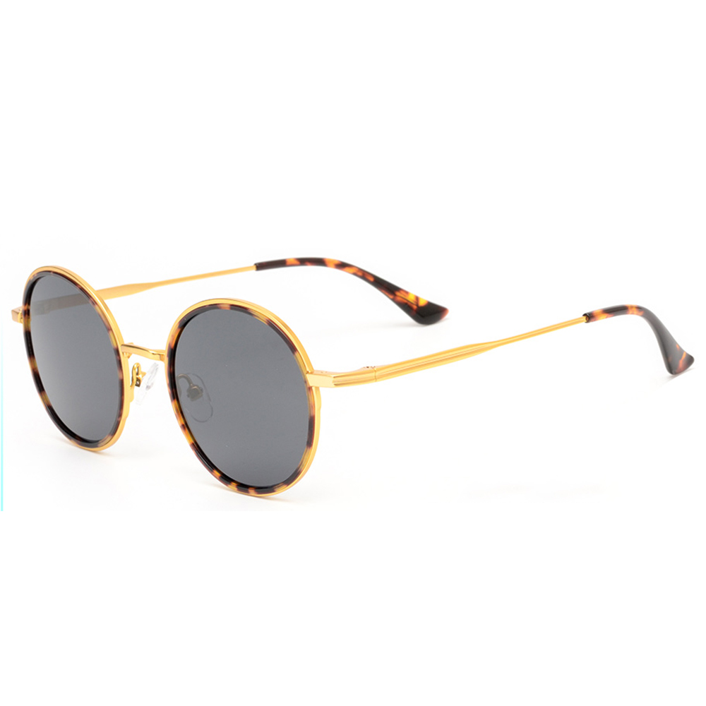 4009s Round Shape Classical Metal Sunglasses