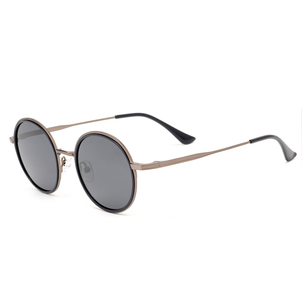 4009s Round Shape Classical Metal Sunglasses