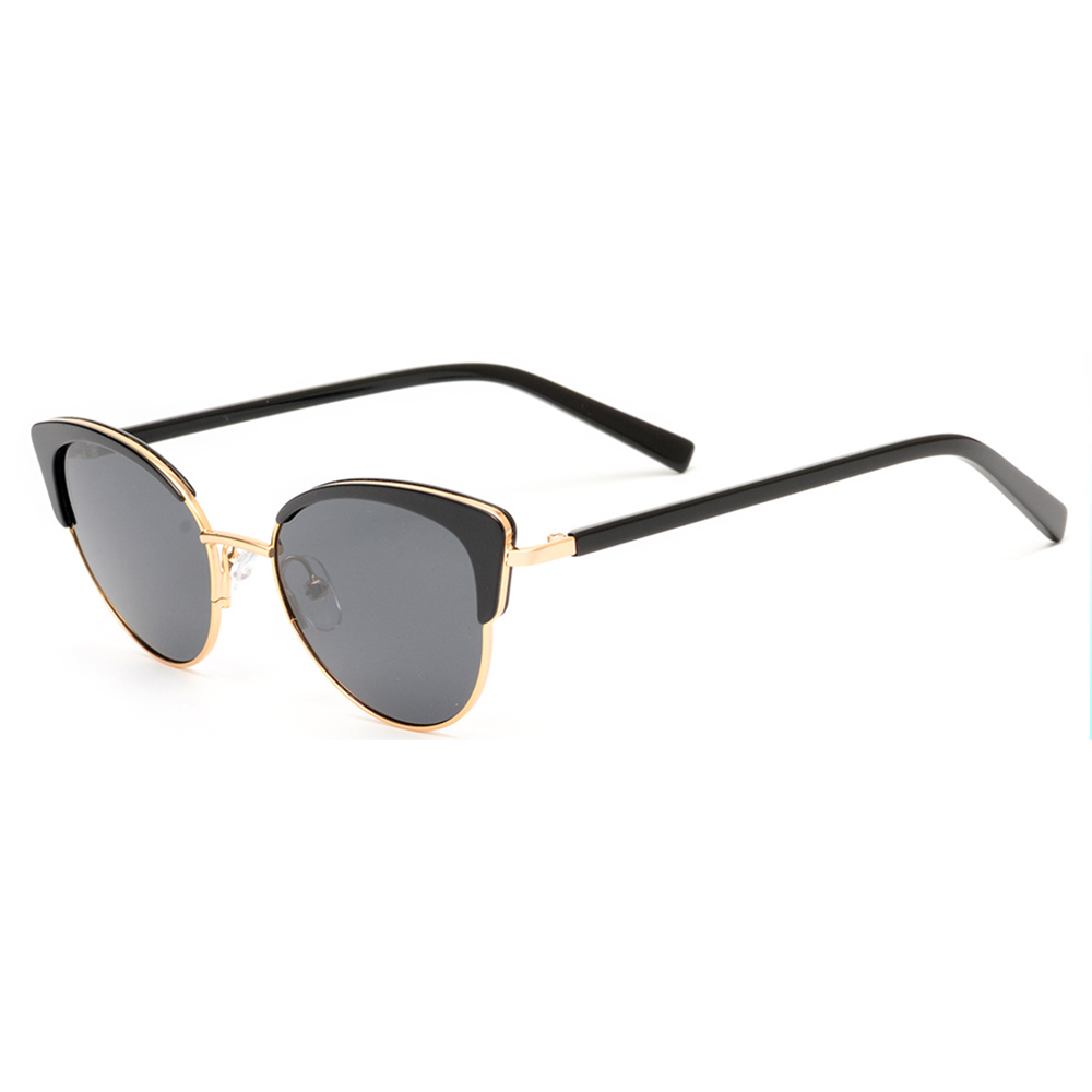 4011S Sexy Cat Eye Metal Sunglasses